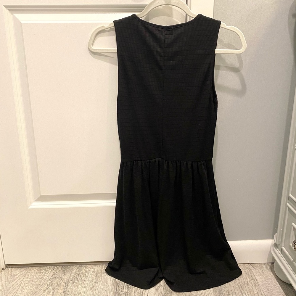Black Rib Dress - Picture 2 of 2